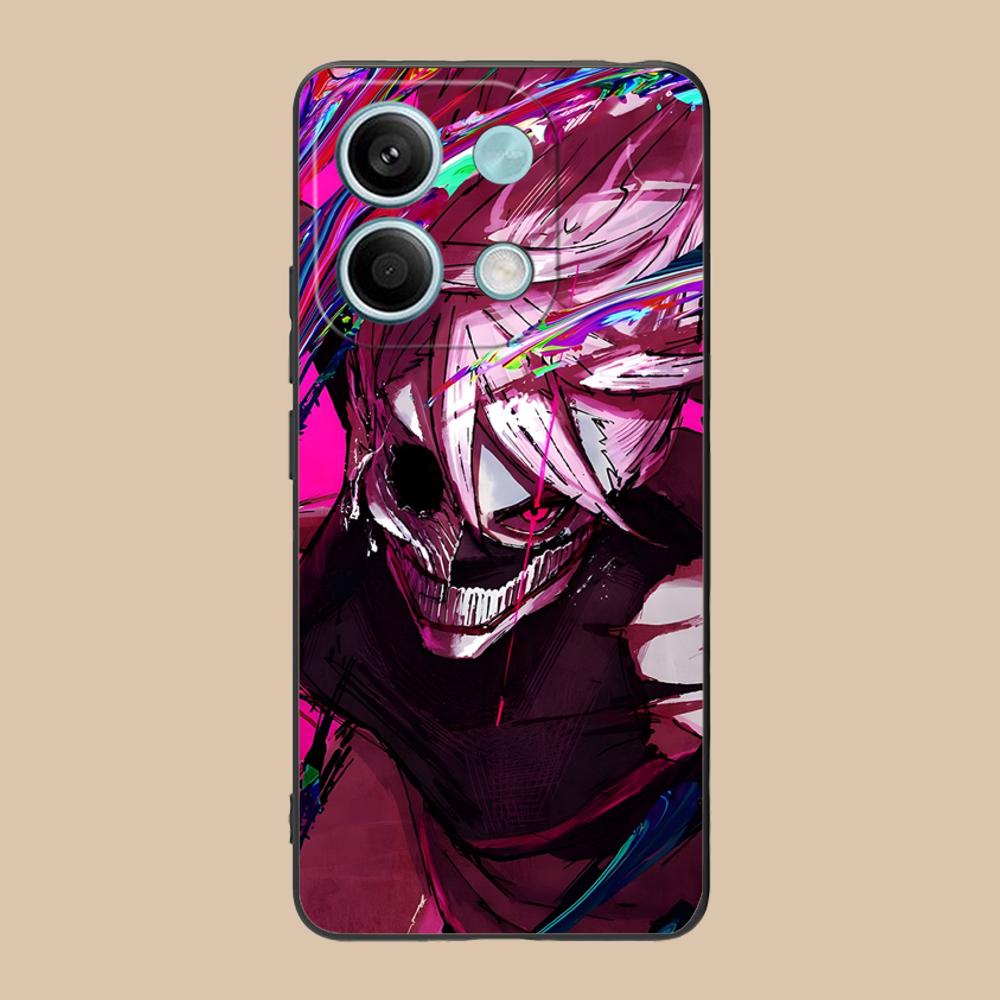Dandadan Aira Shiratori Phone Case for POCO F7 F6 F5 F4 F3 F2 Pro GT C75 C71 C65 C61 C40 Pro Ultra Colorful Printing Cover Cover