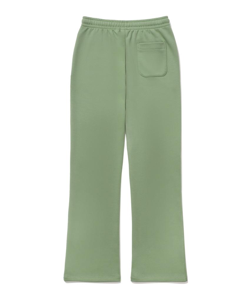 COVERNAT WOMAN Semi-Bootcut Sweatpants Sage Green