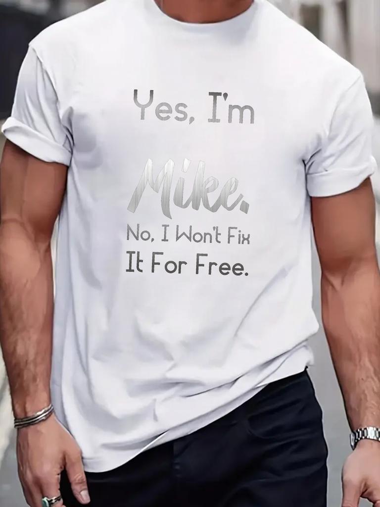 European Size Mike Free Men's T-shirt