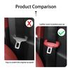 OXXN7 Universal Car Seat Belt Buckle Protector Cover Leather Durable For KIA Sportage 2016 2017 2018 Sephia Stonic Carens