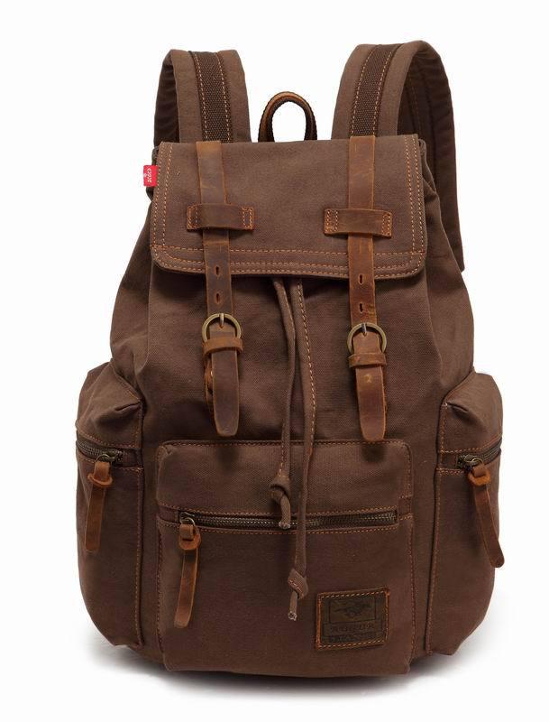 Zaino da Viaggio Unisex Retrò - Borsa per Computer da Uomo alla Moda