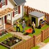 Professional Craft Construction Team Figures 1:64 Scale Resin Art Accessories For Model Railroad And Displays