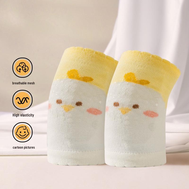 

25 Baby Knee Pads: Anti-Fall Crawling Gear for Infants and Kids, Breathable Mesh, Summer Style