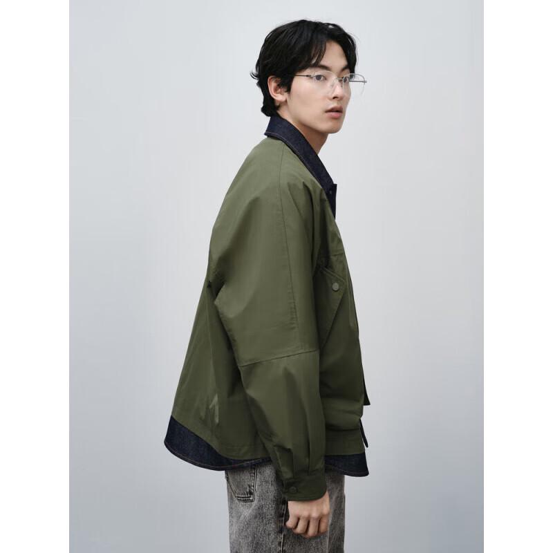 GXG Men's Fashion Patchwork Casual Jacket