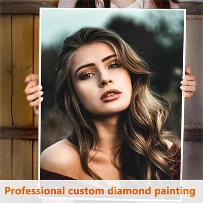 Photo Custom Diamond Painting Cross Stitch Full Round Picture of Rhinestone DIY Diamond Mosaic Diamond Embroidery