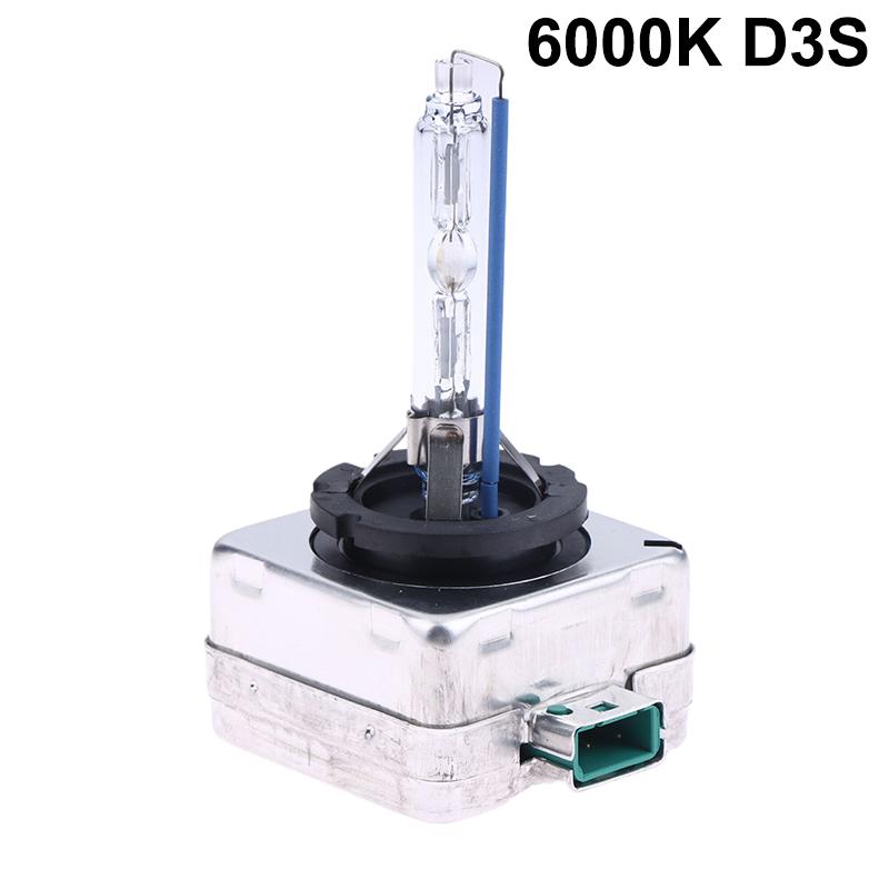 1 Pieza 12V 35W Bombilla Xenón Blanca Amarilla Hid Bombilla Xenón para Faro D1S D2S D3S D4S Lámpara Xenón Luz 4300K 6000K