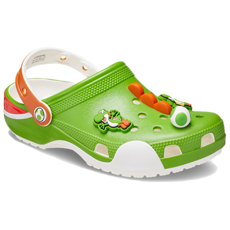 Crocs Classic Yoshi Clogs Unisex Clogs Green 212136