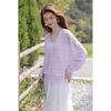 MokaNa Women's Tassel Hem Loose Knit Cardigan
