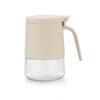 Double Sealed Spice Jar Kitchen Moisture Proof Seasoning Spice Glass Salt Jar with Kitchen Spoon Bottle Accessories