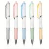5 Pcs Simple Design Cartoon Style 0.5mm Press Type Neutral Pen Office Stationery Signature Pen, Student Writing Practice Ballpoint Pen (black Ink)