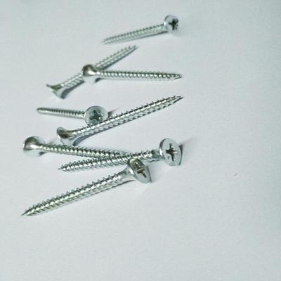 3.5 Inch Galvanized High-Strength Self-Tapping Drywall Screws with Phillips Countersunk Head for Woodworking and Gypsum Board
