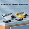 Car Solar Airplane Ornaments 360° Rotary Creative Car Center Console Solar Powered Aircraft Ornaments Car Interior Decoration Car Accessories