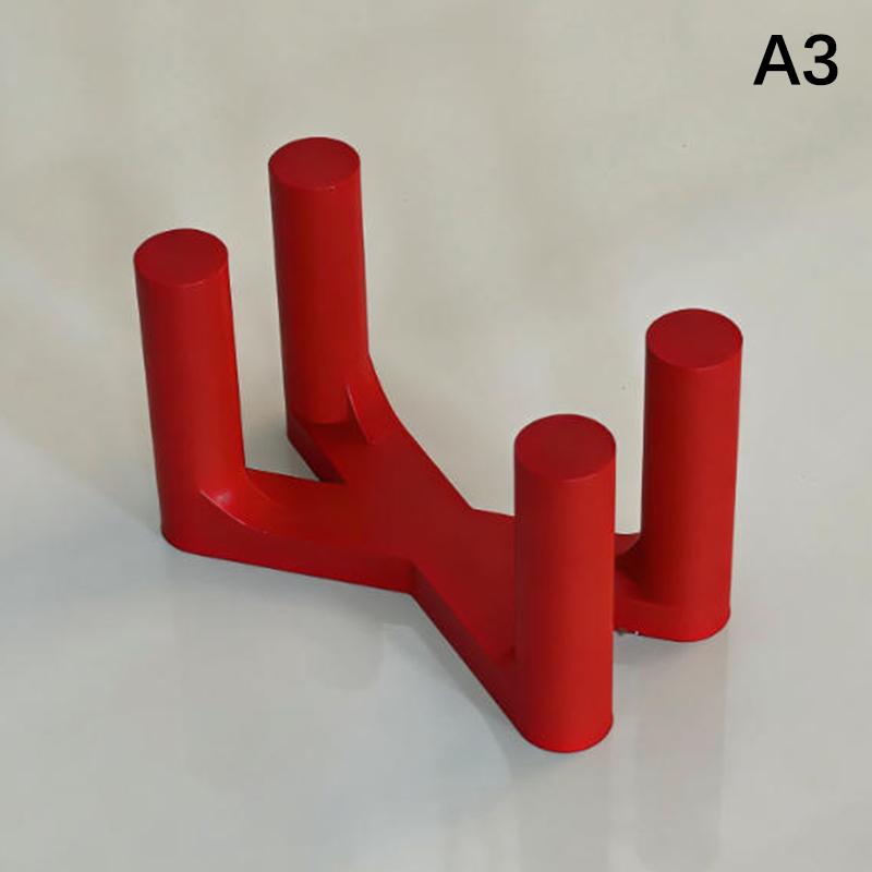 Plastic Weight Scale Stand Space-Saving Bathroom & Home Gym Organizer Compatible With Digital/Analog Scales Utility Racks