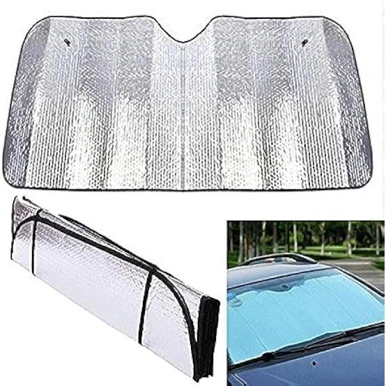 All Season Car Windshield Protector Universal Foldable Front Window Cover Anti Snow Ice Frost UV Sun Shade AccessoryWindshield Sunshades 1