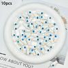 10Pcs Little Fish Ceramic Beads Diy Necklace Earrings Jewelry Accessories Pendants Loose Beads For Crafting