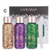 Lace Eye Shadow Gel Pouch Set (3 Pieces) Mermaid Sparkle Body Lotion Liquid Eye Shadow Set