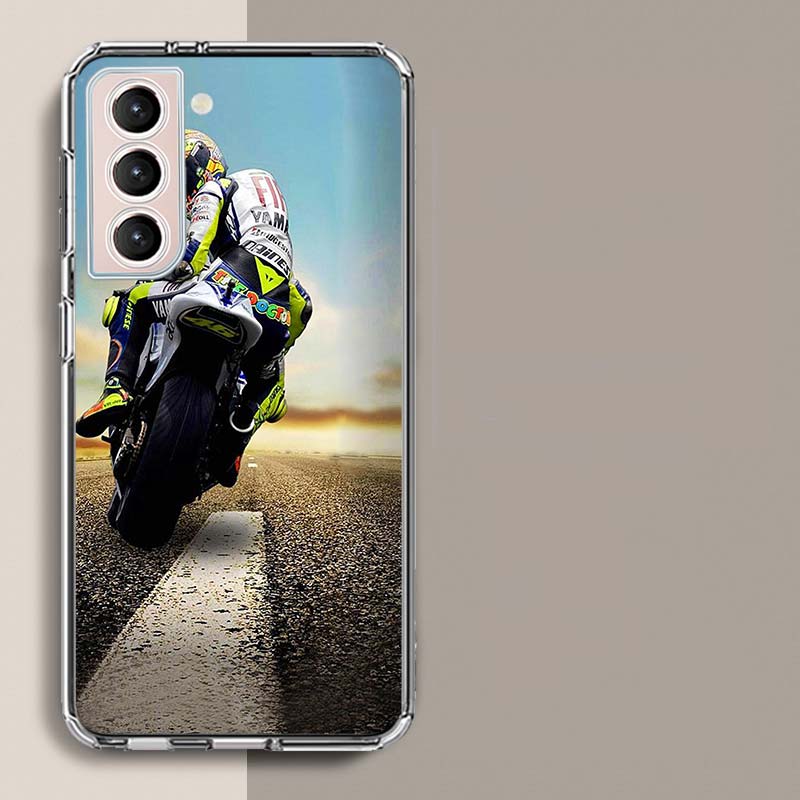 Moto Cross Motorcycle Sports Phone Case For Galaxy A14 A24 A34 A54 Samsung A02S A12 A22 A32 A42 A52 A72 A13 A33 A53 5G A03 A03S