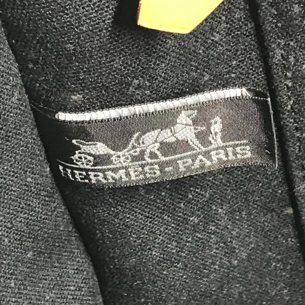 Hermes Fourre ToutGM Fourre Tout GM Tote Bag Shoulder Bag Canvas Black/gray