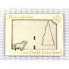 English Cocker Spaniel – Photo frame, engraved wooden frame | Art-Dog