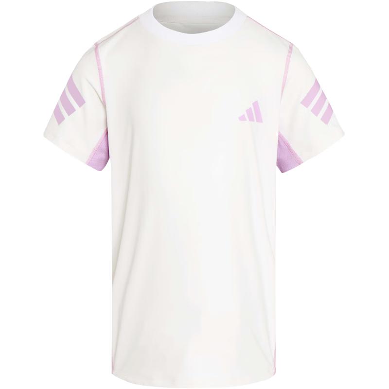 Adidas Girls Quick-Dry 3-Stripes Sports T-Shirt 164