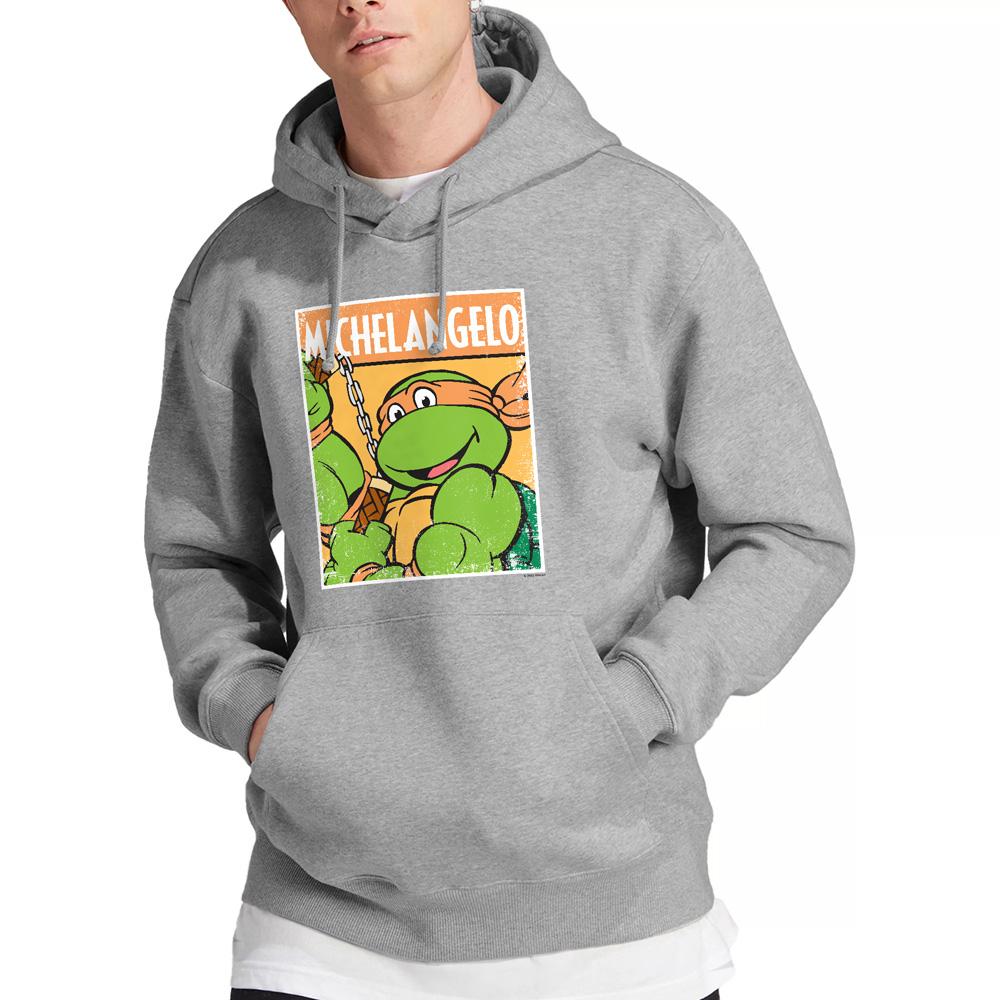 Teenage Mutant Ninja Turtles Mens Michelangelo Hoodie