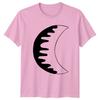 Celestial Drip Style Melted Moon TShirt Witchcraft Goth Celestial Gift For Him
