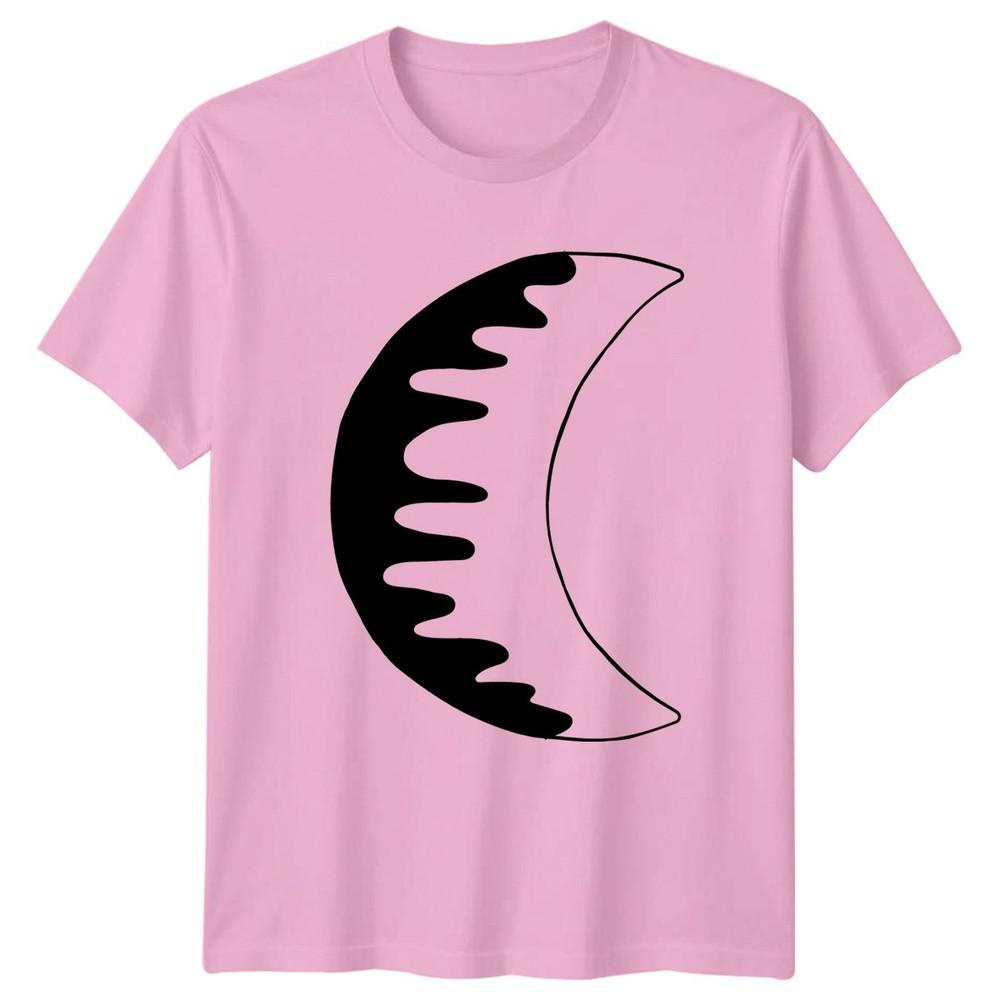 Celestial Drip Style Melted Moon TShirt Witchcraft Goth Celestial Gift For Him
