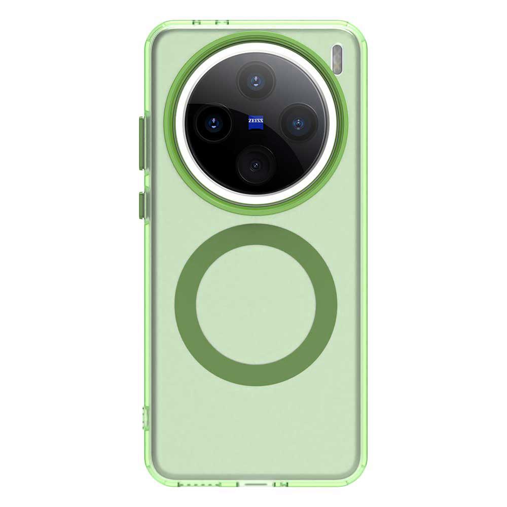 Magsafe Matte Phone Case For Vivo Y200 Pro 5G Magnetic Wireless Charging For Vivo Y200 Pro Shockproof Cover