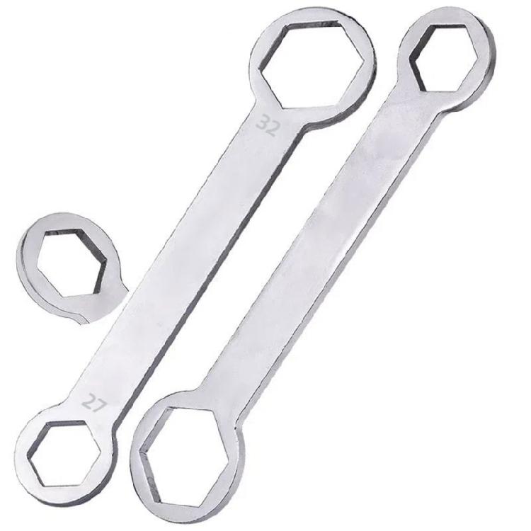 Axles Wrench Hand Tool Axles Wrench Professional Tools Double Head Wrench Universal for Motorcycles Maintenance Repair