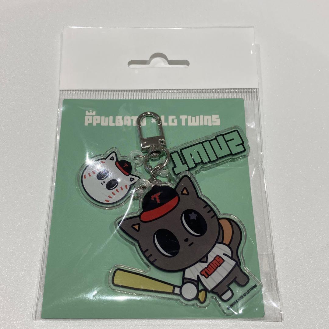 

[Б/У] TXT Корея LG TWINS Пурбату Брелок Тэхён