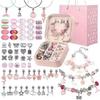 DIY Handmade Crystal Bead Bracelet Set for Kids - Jewelry Craft Kit & Festival Gift