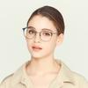 Byumaeb Uptown_Full Titanium Ultra-Light 9G Colored Bottom Gold Square