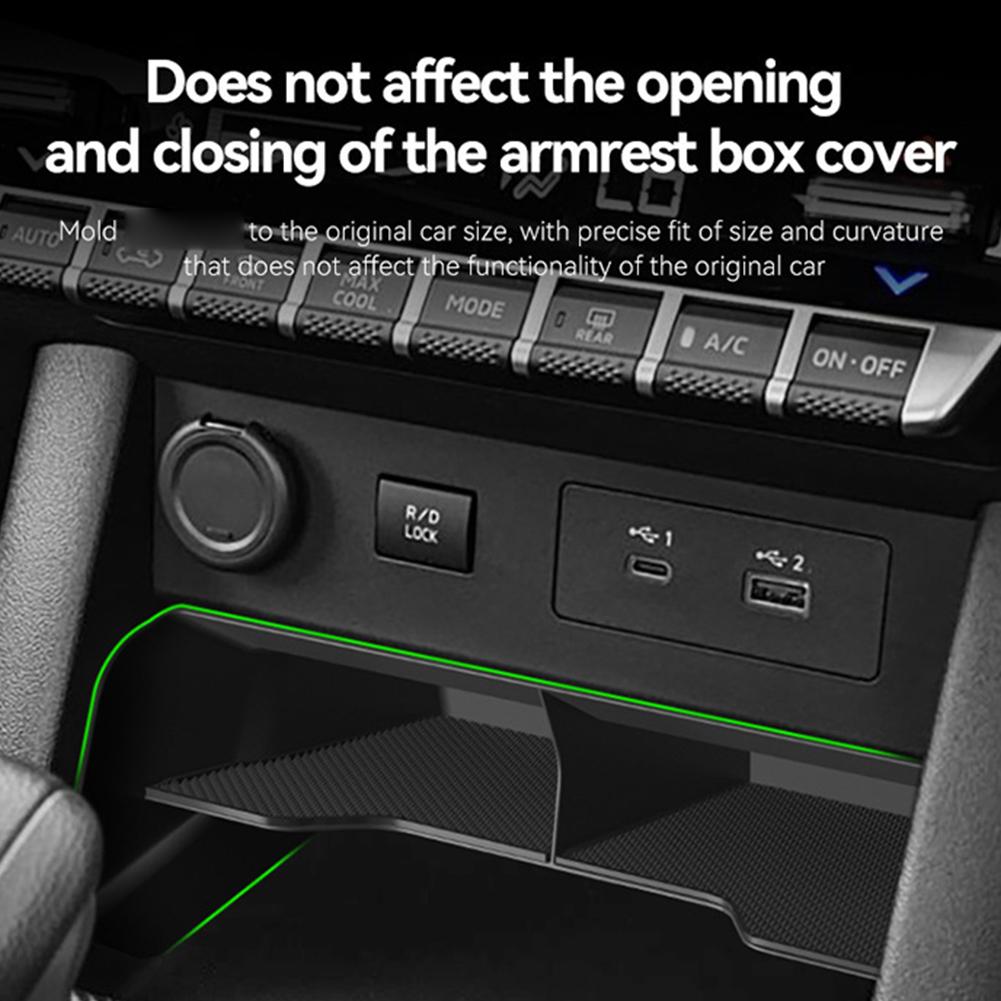 Central Storage Box For Mitsubishi L200/Triton 24-25 Car Central Control Armrest Storage Box Holder Car Interior Accessories