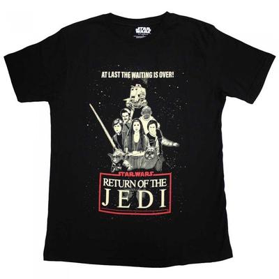 Guerra das Estrelas: Camiseta adulta unissex Return Of The Jedi A espera acabou