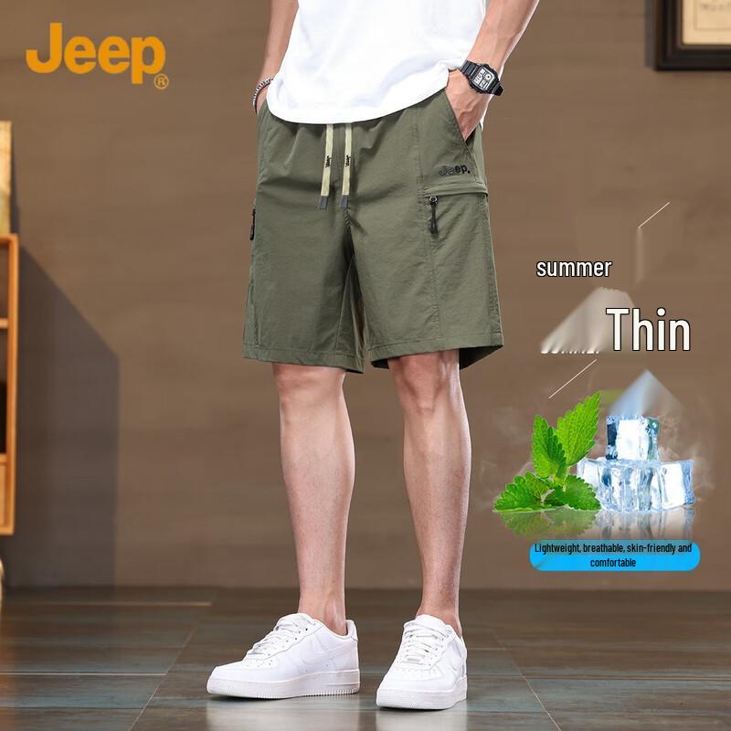 JEEP Men s Summer Cargo Casual Shorts XL