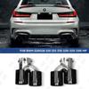 Carbon Fiber Tailpipe Tips for 19-22 BMW G20 G28 M240i M340i M440i