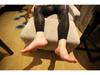 8D Shiny Reflective Performance Cream Stockings - Men's Nine-Point Beautiful Leg Socks