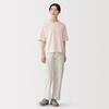 MUJI Women's Cool Touch Crew Neck Wide-Fit Short Sleeve T-shirt