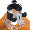 65mm Trimming Machine Balance Plate ABS Engineering Plastic Triangular Plate  Slotting