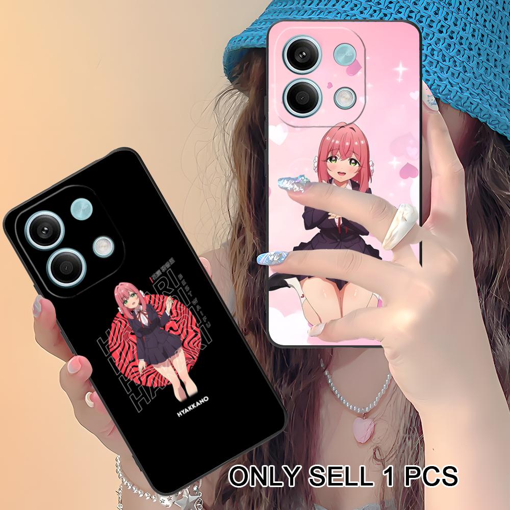 Anime Hakari Hanazono Matte TPU Mobile Phone Case for Xiaomi Redmi 15 14 13 12 A5 3 2 1 C Plus 4G 5G Colorful Printing Cover