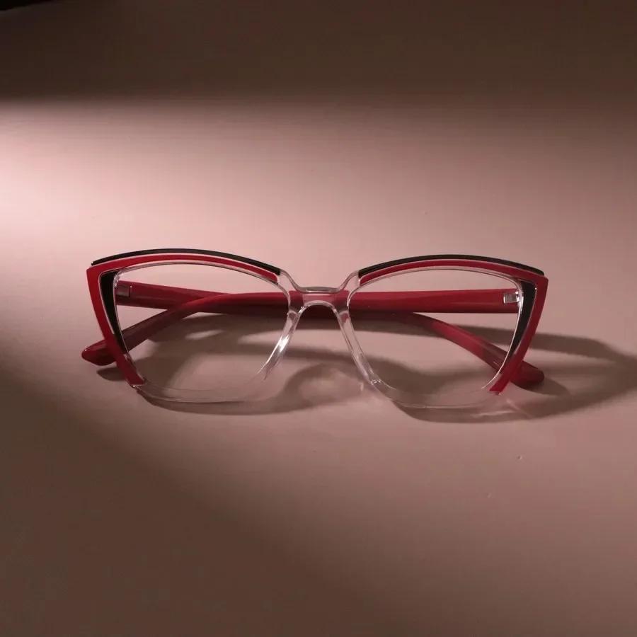 Cute Square Women Men Glasses Stylish Brand Designer Transparent Clear Optical Eyeglasses Fashion Frames