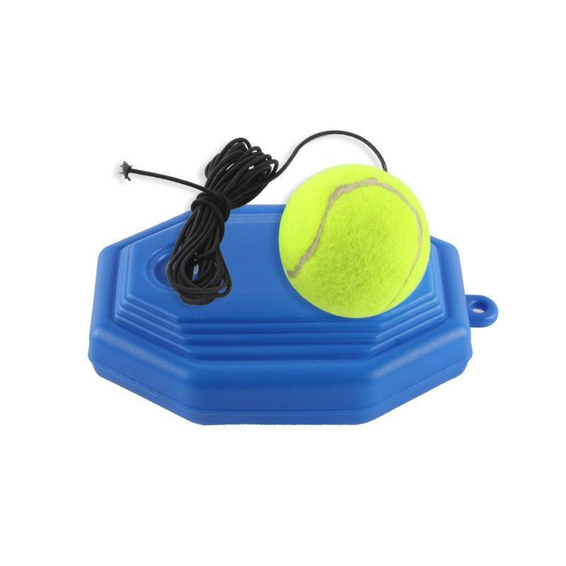 Tennis Trainer Training Practice Rebound Back Base Tool With Ball Set Self-study Player Aids Tool