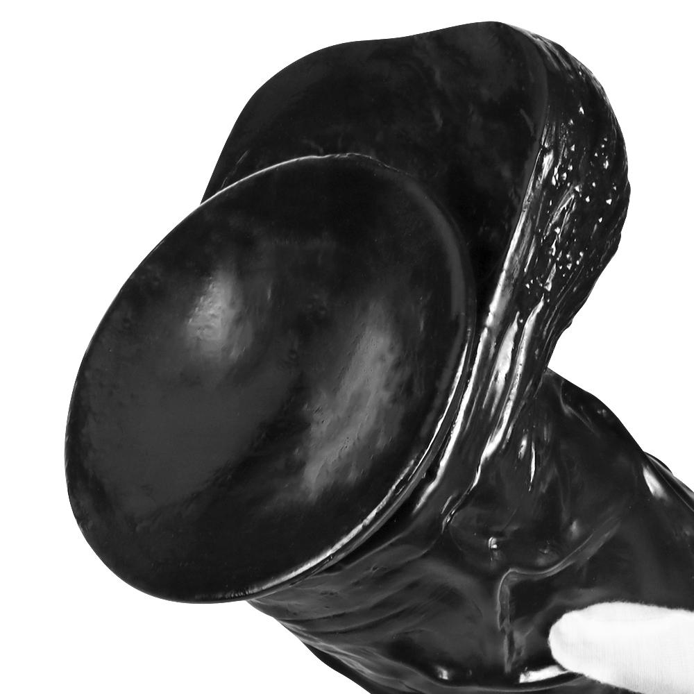 Huge Black Penis Fisting Big Dildo Adult Sex Toy Realistic Dick Strap On Cock Femdom Women's Masturbator