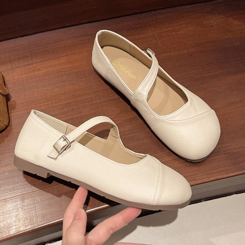 

Модные балетки Женская мягкая обувь Дизайнерские классические кожаные лоферы Обувь 2025 Осень Мелкая пряжка Повседневные кроссовки Новые тренды Zapatillas 35