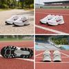 Nike Scarpe da Ginnastica da Donna V5 RNR Bianco Rosso Piccante Grigio Vasto Nero HQ7901-108