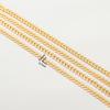 1Meterlot 14K 18K Gold Plated Brass Metal Round Link Cable Chains Diy Jewelry Making Chain For Needlework Jewelry Accessories