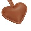 [tonecraft] heart bag charm simple orthodox Popularity Fashionable cute microfiber leather Puni Puni (camel)