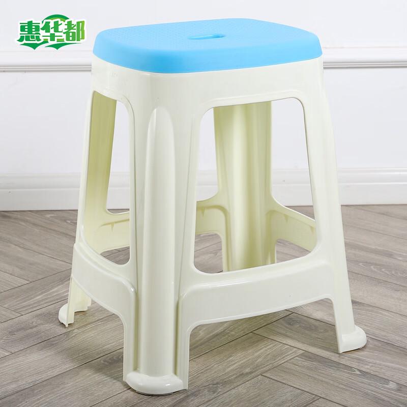 HUIHUADU Duży Pogrubiony Antypoślizgowy Plastikowy Stołek