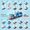Lele Brothers Educational Fire Truck & Military Series Building Blocks for Children