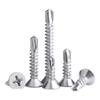 Jingulao 410 Stainless Steel Phillips Flat Head Self-Drilling Screws KCAA-600
